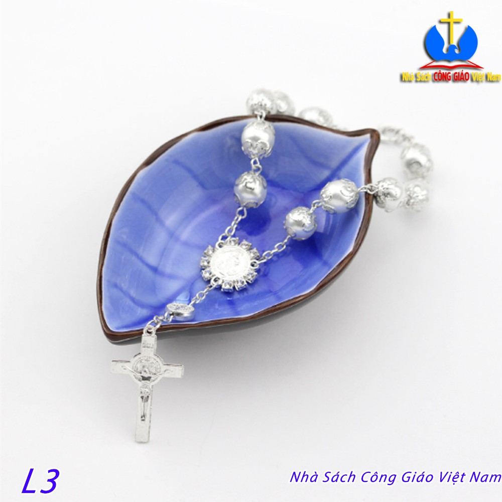Lắc tay tràng hạt L3 Chuỗi mân côi - Quà tặng Công Giáo