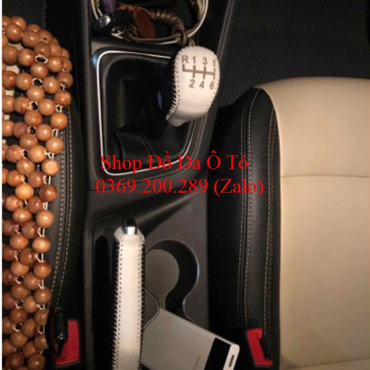 Bao da cần số + phanh tay Kia Cerato, Rondo, Rio, K3, Sonet... ốp bọc da cần số phanh tay KIA, SHOP sẽ gọi lại xác nhận