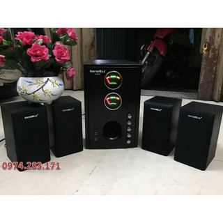 + ( GIÁ TỐT NHẤT ) Nguyên bộ Soundmax 4.1 8800 giá rẽ - !!