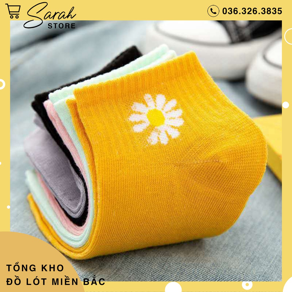 1 Đôi Tất hoa cúc Vớ hoa cúc họa tiết hot trend xinh cực