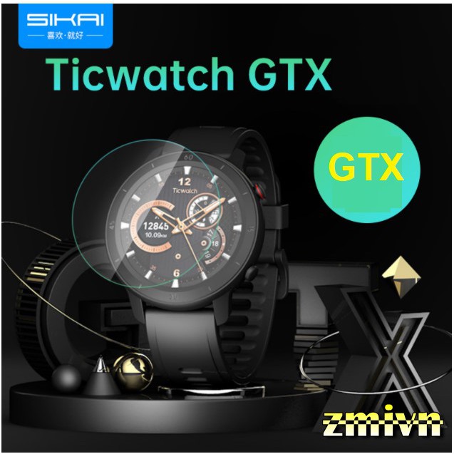 [4lớp] Miếng dán màn PPF Bảo Vệ Màn Hình Ticwatch GTX siêu bền dẻo