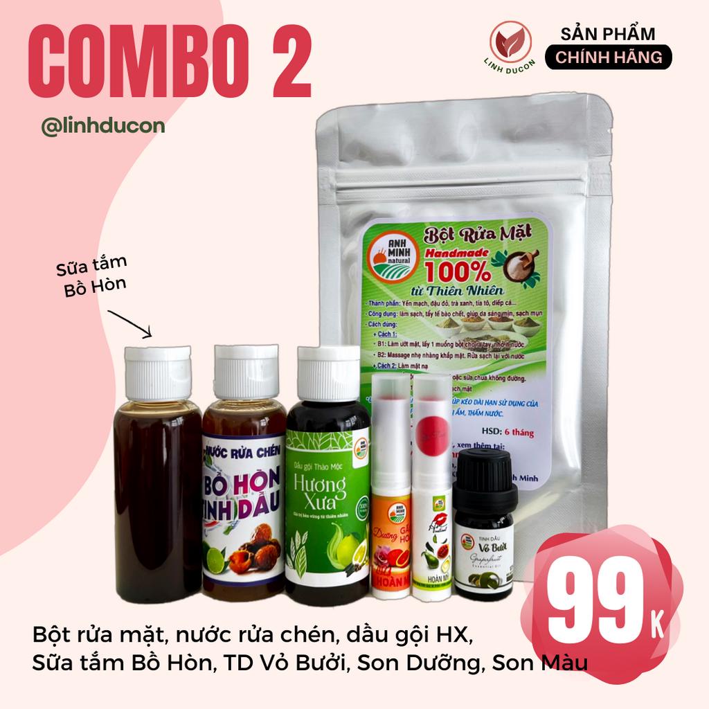 Combo Trải Nghiệm Dùng Sản Phẩm Thiên Nhiên | HTX Ánh Minh | Linhducon | 17 | BigBuy360 - bigbuy360.vn