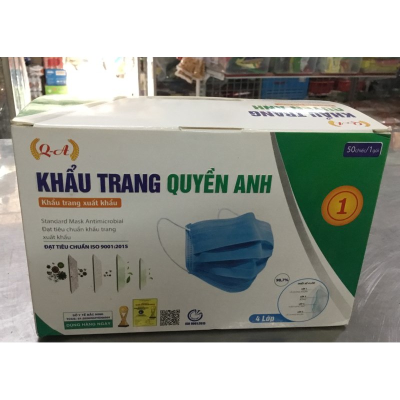 Khẩu Trang Y Tế Quyền Anh 50 Cái