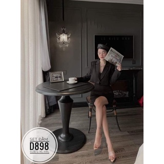 (Bigsize 60-90kg) Set đầm và khoác