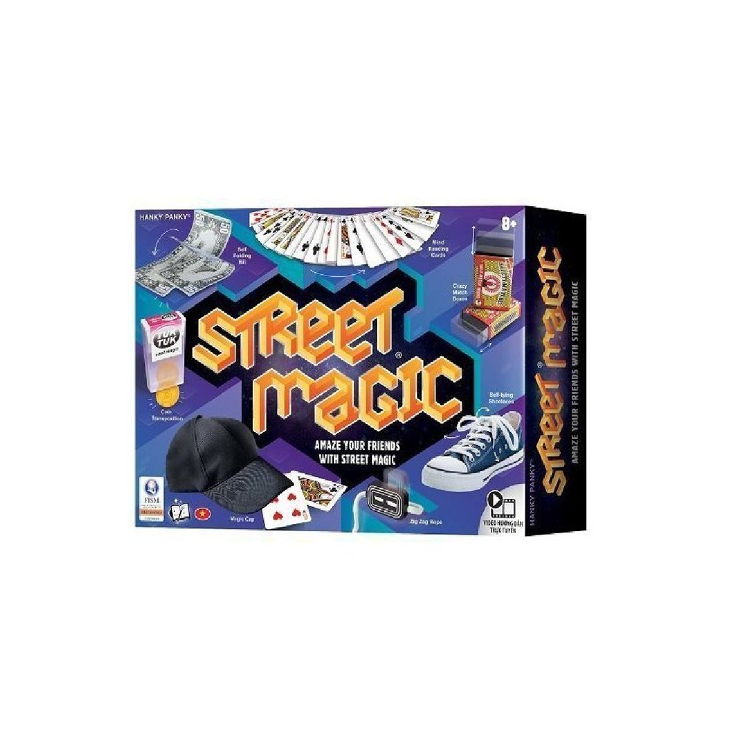 Bộ đồ chơi ảo thuật Street Magic 2018 HANKY PANKY HP1228