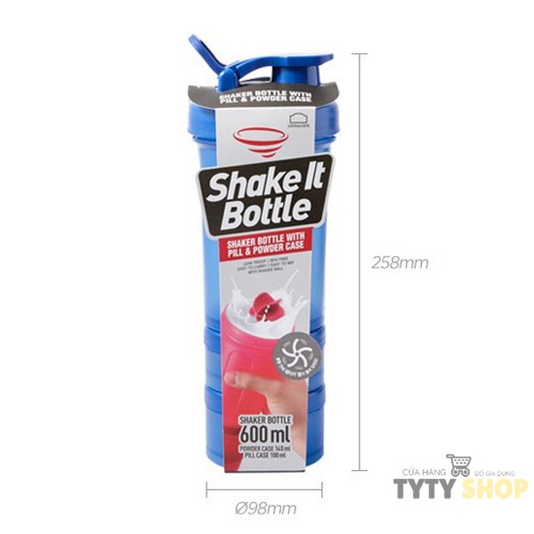 Bình Lắc SHAKE IT Lock&Lock 600ml HAP945 , 800ml HAP944