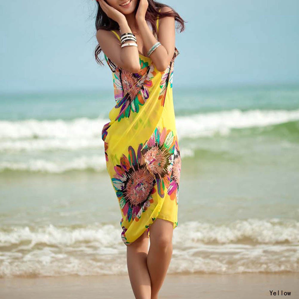 Áo Choàng Bikini Chất Chiffon Cổ Chữ V Quyến Rũ | BigBuy360 - bigbuy360.vn