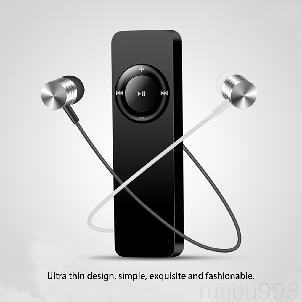 Máy nghe nhạc MP3 Mp3 giao diện USB 3.5mm có thể sạc lại