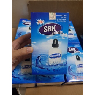 Bình rửa mũi SRK Saltmax ( Bình 240ml kèm 10 gói muối )