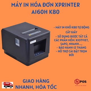 [Bảo hành 12 tháng] Máy in hóa đơn , in bill Xprinter A160H Chính Hãng