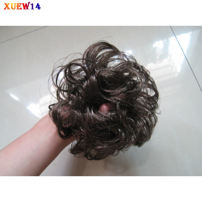 Búi Tóc Giả Hình Bánh Donut Xinh Xắn Dành Cho Bé Gái