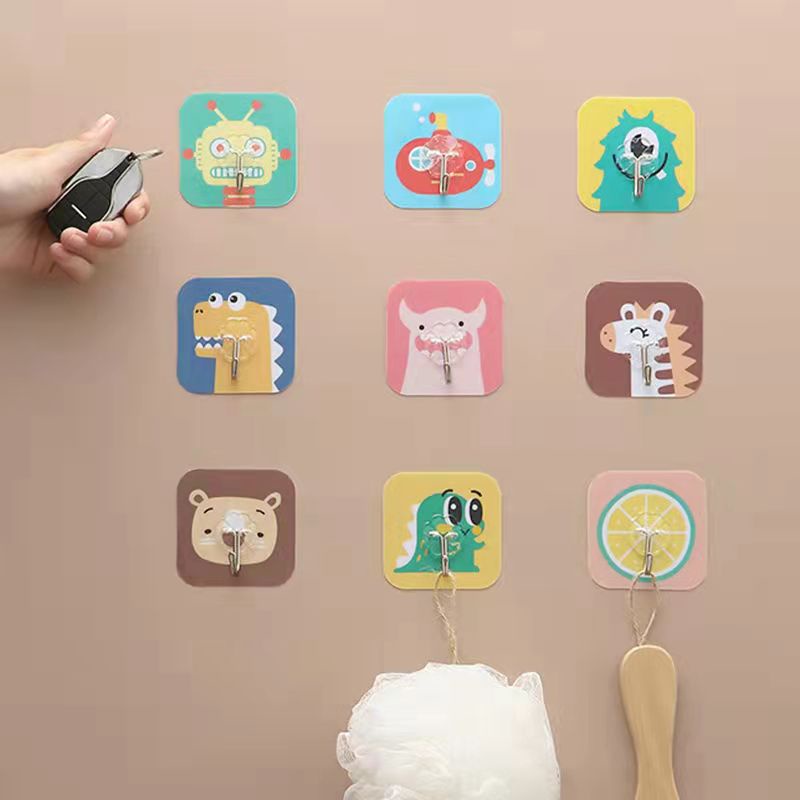 Móc Dính Tường Đa Năng Siêu Tiện Lợi - Móc Dán Tường Gạch Siêu Dính, Treo Đồ Nặng Chịu Lực Tốt Đa Năng