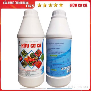 ĐẠM CÁ HỮU CƠ Vi Sinh : Mát Cây, Tốt Rễ, Nuôi Trái, Ngừa Nấm Bệnh -  Chai 1 Lít