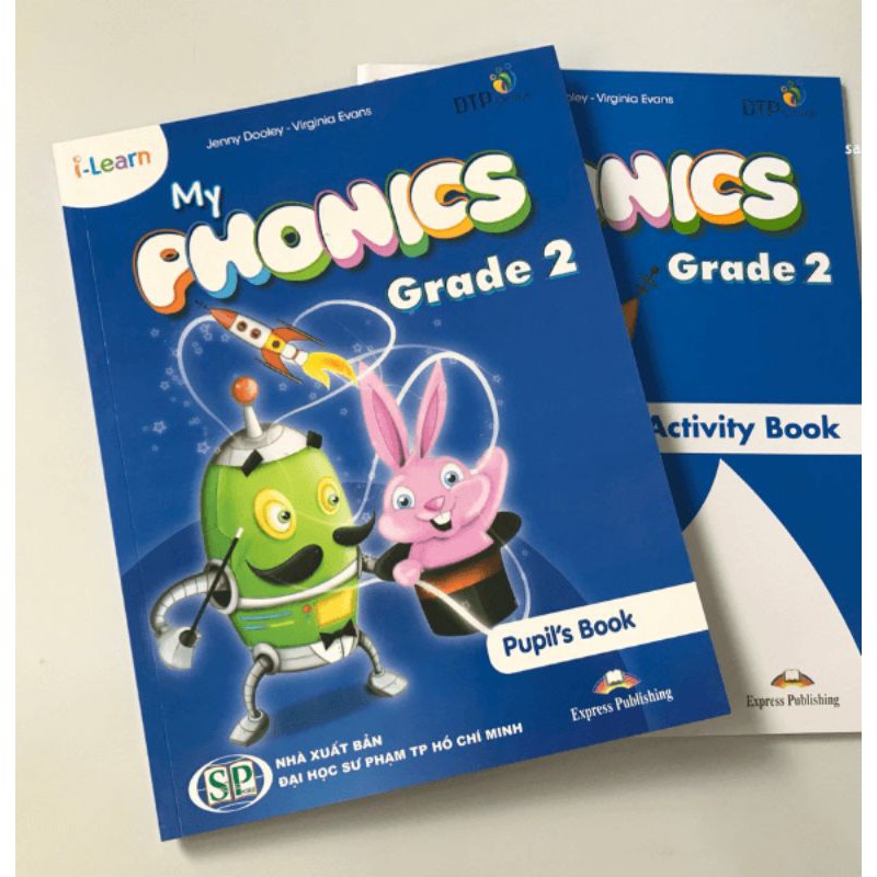 My Phonics Grade 12 (mỗi level gồm SB và WB) - có đầy đủ File nghe