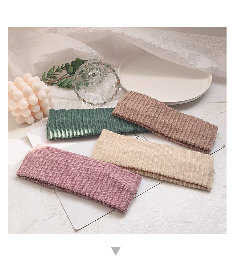 Băng Đô Len Co Giãn Phong Cách Hàn Quốc