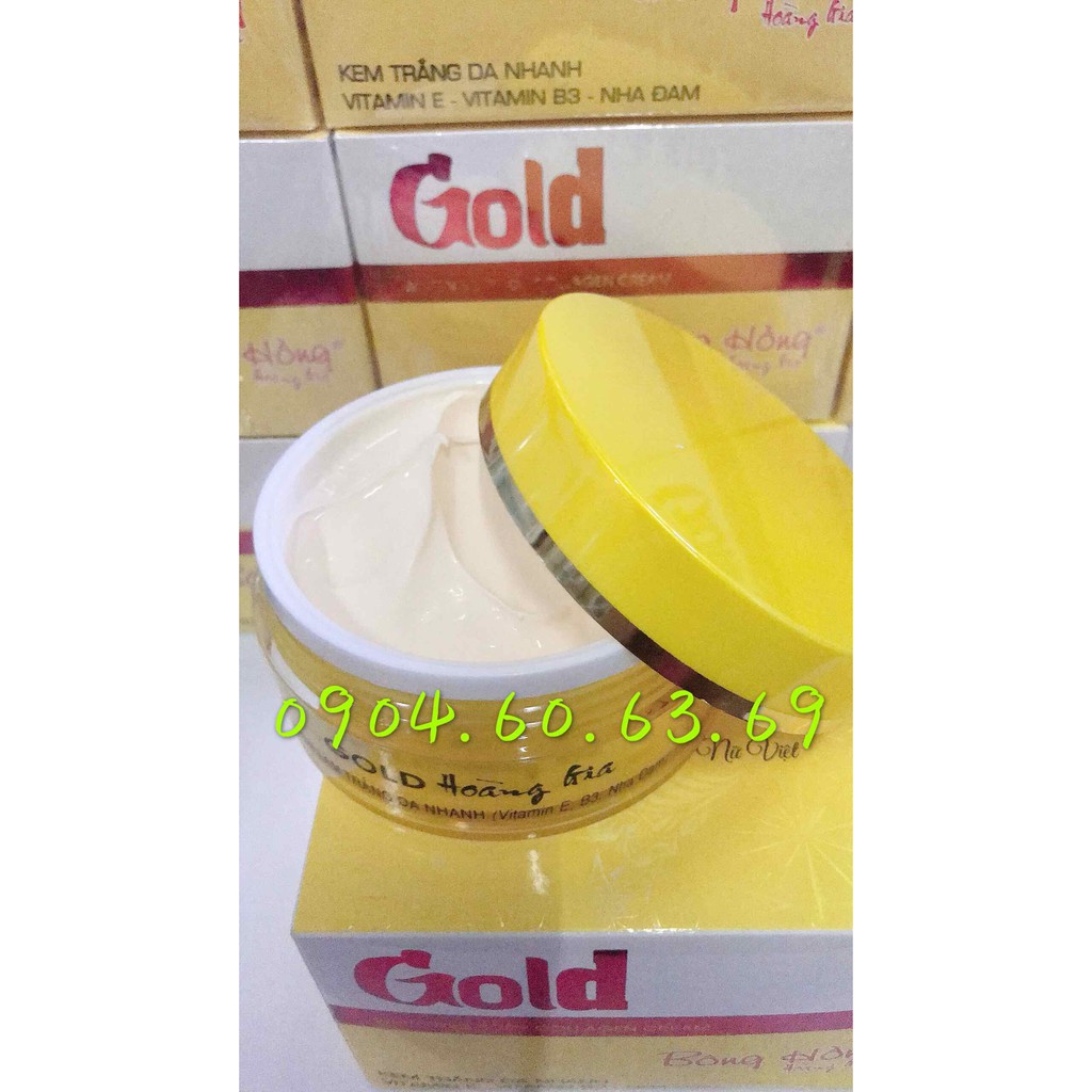 Kem body Dưỡng Trắng Da Chống Nắng 200g GOLD BÔNG HỒNG HOÀNG GIA