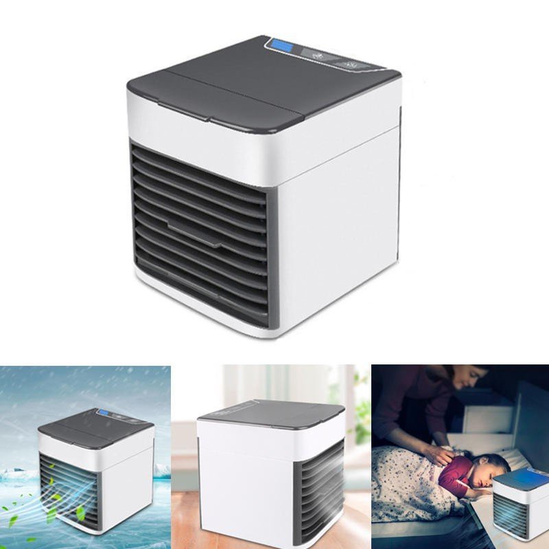 Quạt Hơi Nước Mini Để Bàn Gutek Air-8 Hệ Thống Điều Hòa Có Phun Sương Làm Mát Không Khí- Sen case