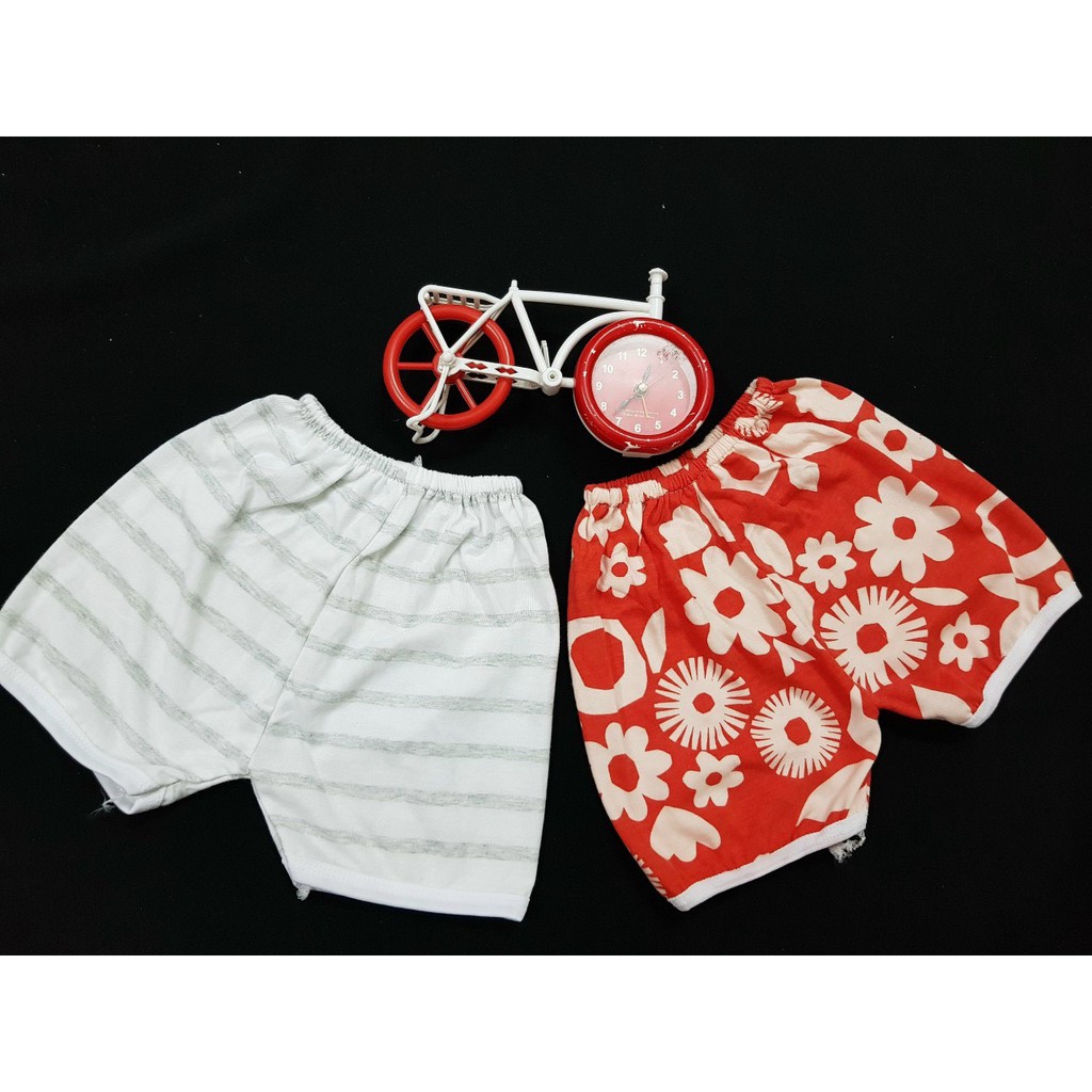 Quần đùi cho bé trai và bé gái 6-16kg chất liệu cotton mát mịn