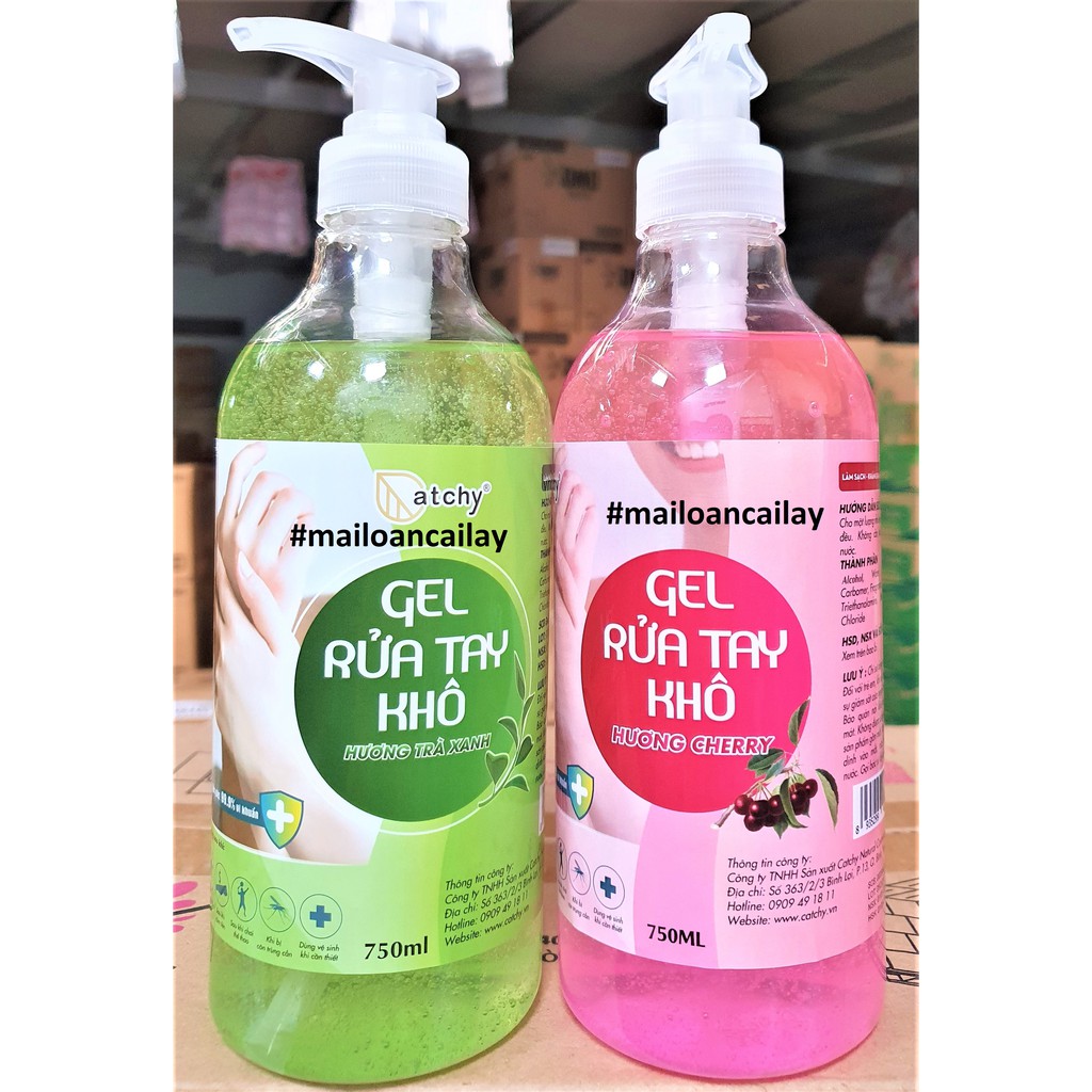 Gel rửa tay khô Diệt khuẩn Kleen không dùng nước 500ml (mẫu mới)