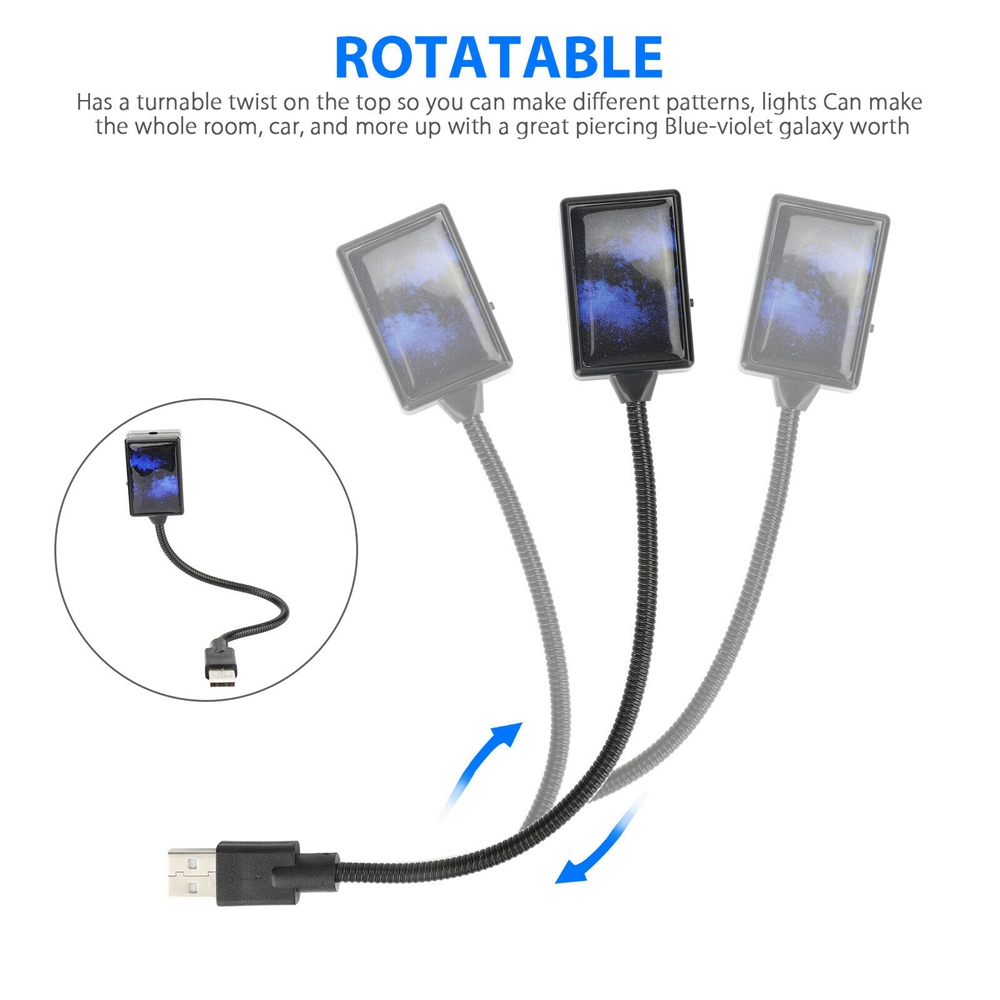 Đèn Led Usb Trang Trí Nội Thất Xe Ô Tô