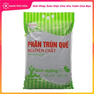 Phân Trùn Quế Nguyên Chất LAVAMIX 2kg/Gói- Cung Cấp Dinh Dưỡng, Cải Tạo Đất, Giúp Trồng Rau Màu Và Hoa Năng Suất Cao