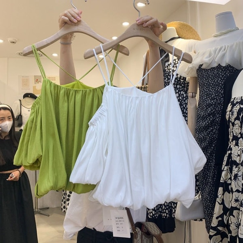 Áo Thun Chiffon Tay Ngắn Hở Vai Thời Trang Mùa Xuân Dành Cho Nữ