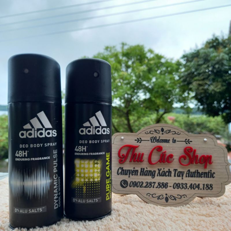 Xịt Khử Mùi Toàn Thân Nam ADIDAS 150ML