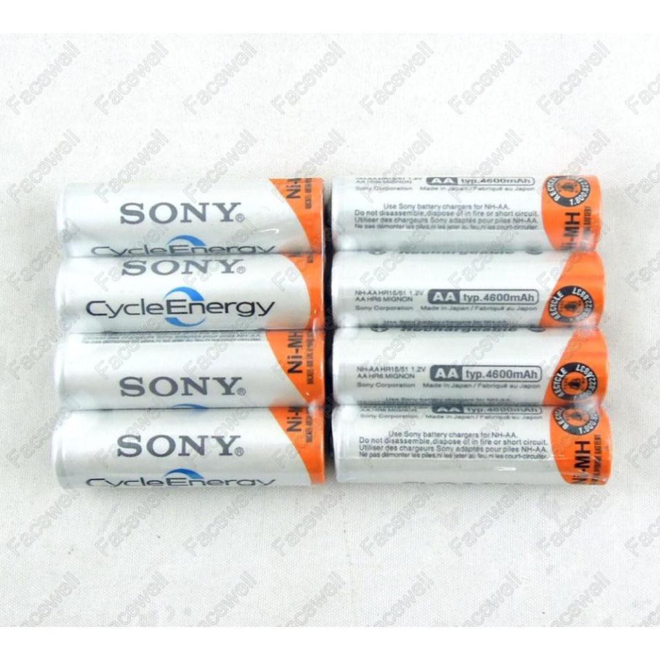 [FREE SHIP] Combo 2 Cặp Pin AAA và AA Sony. Sạc Đựoc