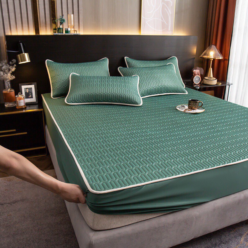 Bộ Ga và Vỏ Gối 💖💖 Ga Điều Hòa Bo Chun Siêu Mềm Mịn - Thoáng Mát 💖💖