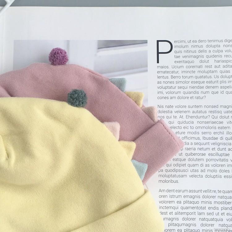 Nón giữ ấm phong cách Hàn Quốc dễ thương cho trẻ sơ sinh