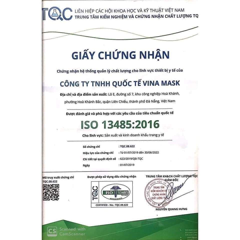 Túi 10 Khẩu Trang 4D MASK KF94 Công Nghệ Dập Hàn Quốc