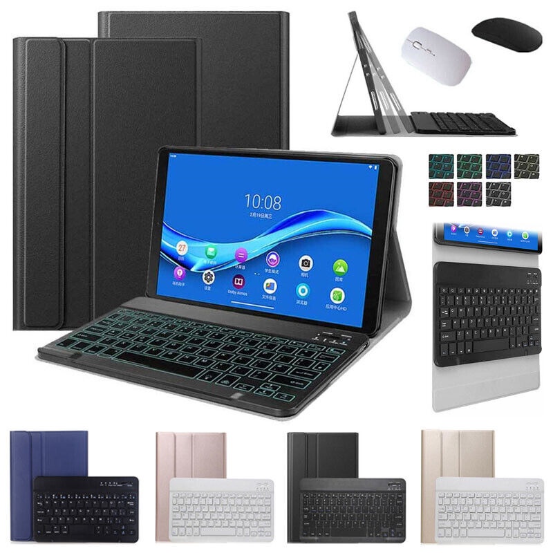 Ốp Lưng Có Bàn Phím Bluetooth Không Dây Cho Lenovo Tab M10 FHD Plus (2nd Gen) TB-X606F/TB-X606X 10.3"