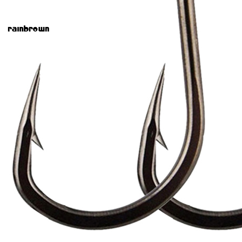 Set 100 Lưỡi Câu Cá Bằng Thép Carbon Chắc Chắn