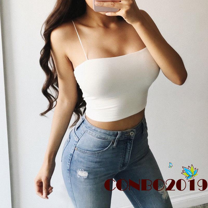 Y＆L ❥Sexy Women Fashion Casual Sleeveless Crop Tops | BigBuy360 - bigbuy360.vn