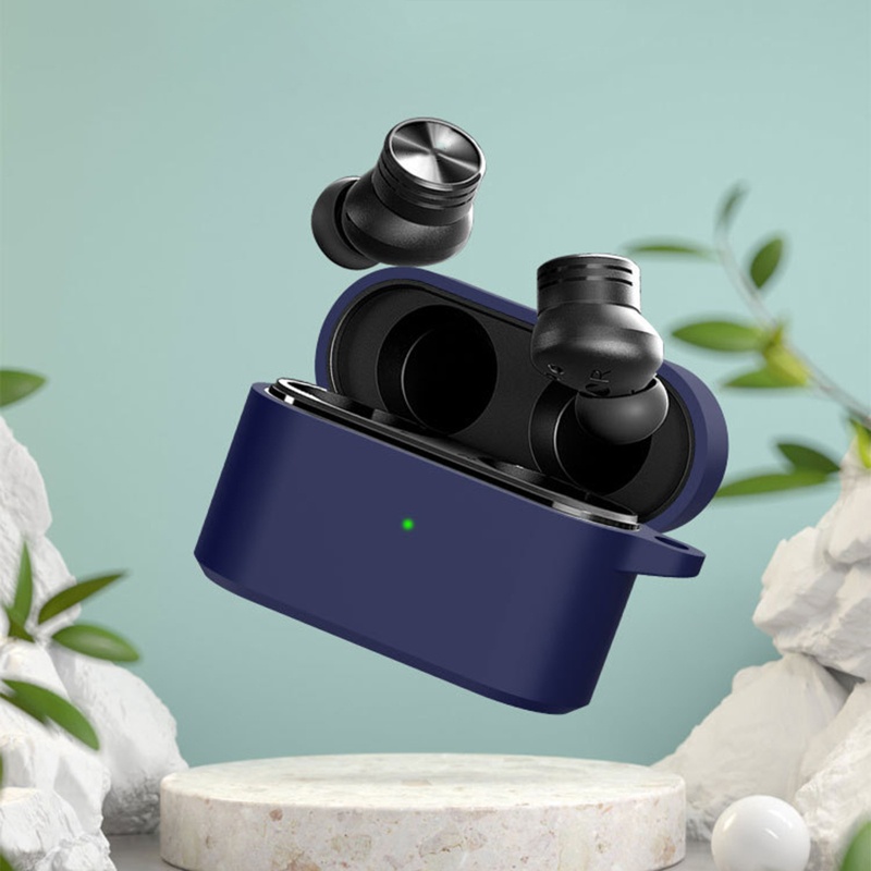 Vỏ Bảo Vệ Hộp Sạc Tai Nghe Không Dây Bằng Silicon Hấp Thụ Sốc Cho 1MORE Pi