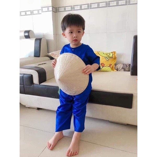 BỘ BÀ BA PHI BÓNG BÉ TRAI VÀ BÉ GÁI KÈM KHĂN RẰN