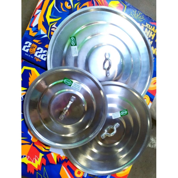 Nắp nồi nhôm kích cỡ từ 16-30 cm