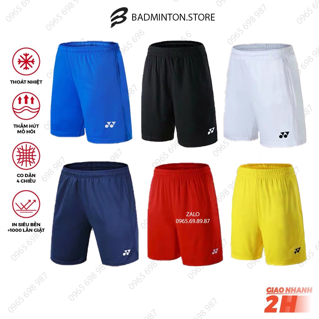 Quần cầu lông 2022, quần Yonex chất liệu co giãn 4 chiều cao cấp