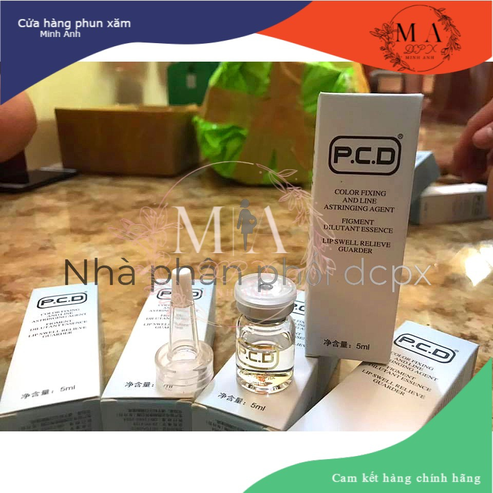 Phủ bóng collagen PCD Môi