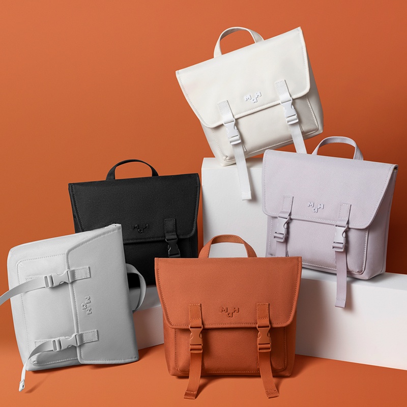 Ba lô đi học MAH nhỏ nhiều màu sắc tùy chọn thời trang dễ thương đơn giản