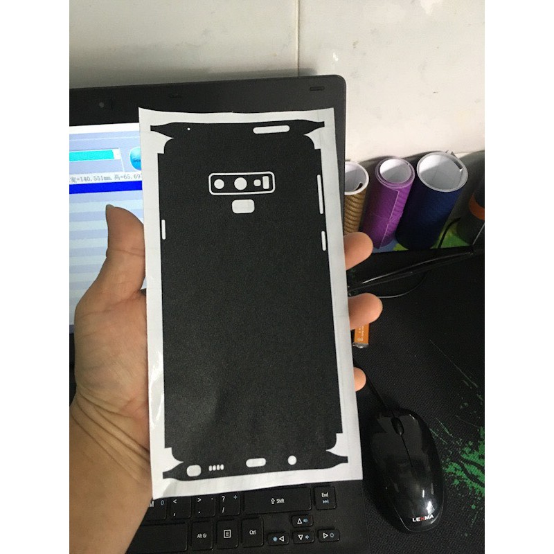 Miếng Dán Skin nhám Full viền cho Samsung Note 9 / Note 8 / Note 10 / chống trầy xước,chống bẩn mồ hôi, chống bẩn