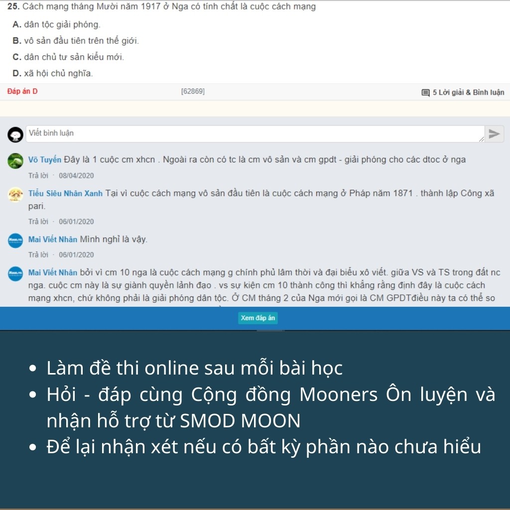 Sách ID Tuyển chọn 10000 câu hỏi trắc nghiệm ôn thi THPT Quốc gia 2021 môn Lịch sử:Tập 2 Lịch sử Việt Nam thầy Hưởng