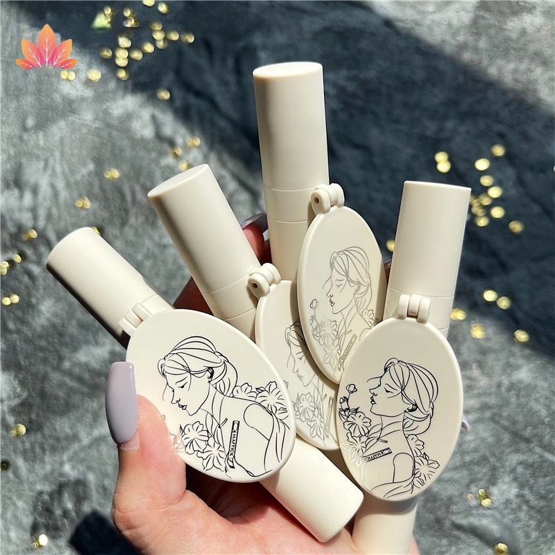 Son Môi Maffick Dưỡng Ẩm Lâu Trôi Có Gương Soi Tiện Dụng JP5