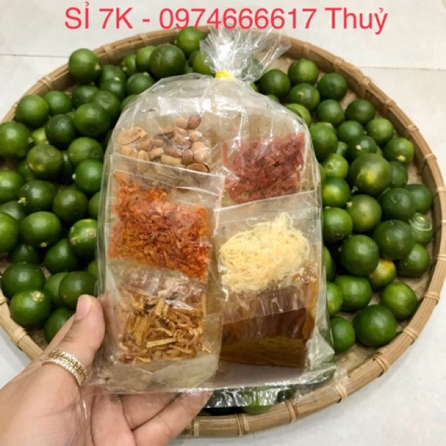 COMBO 30 BỊCH BÁNH TRÁNG TRỘN KHÔ BÒ NGỌC THUỶ