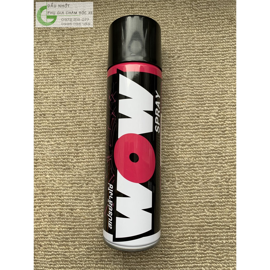 Chai xịt vệ sinh sên WOW Spray 600ml siêu sạch