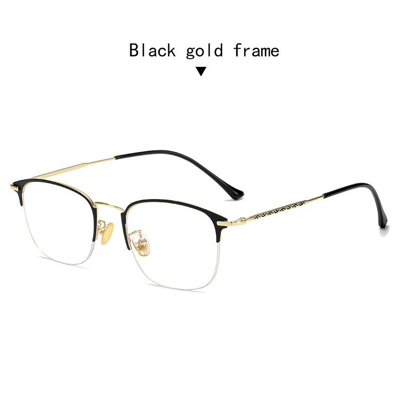 Color-changing glasses men and women anti-blue light anti-radiation fashion glasses