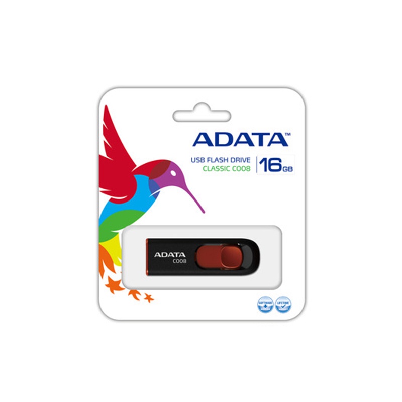 USB 2.0 ADATA C008 16GB siêu bền - PSD phân phối chính thức (nhiều màu) phụ kiện 1986