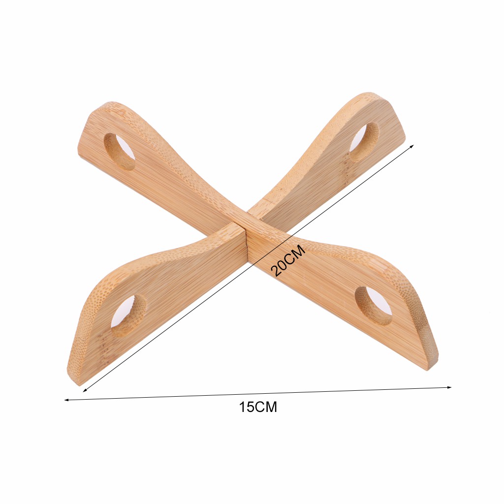 Giá để nồi bằng tre sáng tạo | BigBuy360 - bigbuy360.vn