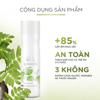 Combo Gội xả Thuần tự nhiên Elements ( 250ml+200ml)