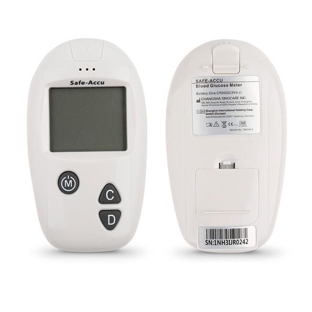 Máy đo đường huyết SINOCARE Safe accu